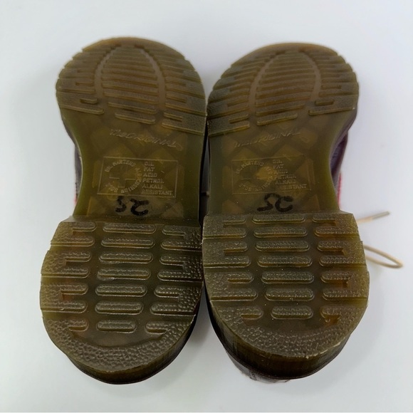 Dr. Martens Pendleton Women's Shoes Sz 6 M Brogue Wingtip Harvest Stripe Oxford - Picture 7 of 8